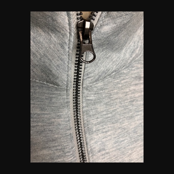 Balance Collection Mid Zip Heather Sweatshirt Small - Picture 5 of 6